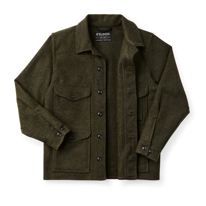 Filson Mackinaw Cruiser Forest Green Lining