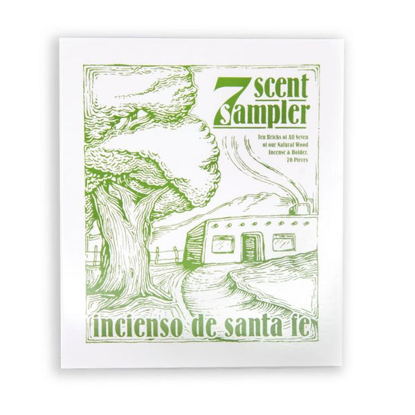 Incense 7 scent sampler pack