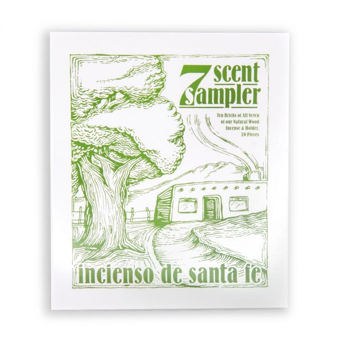 Incense 7 scent sampler pack