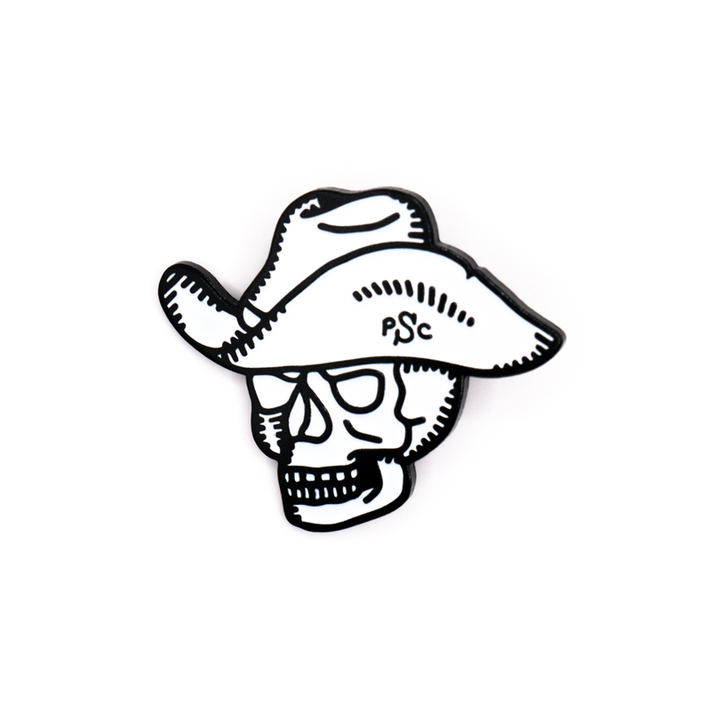 Enamel Skelly Pin
