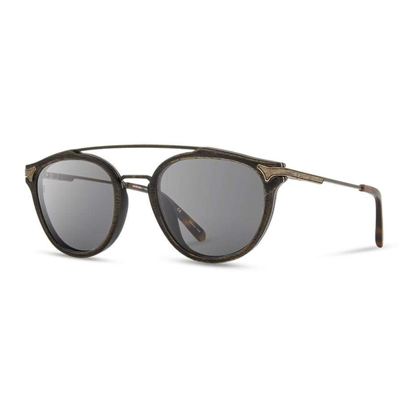 Shwood Kinsrow Sunglasses in Distressed Dark Walnut