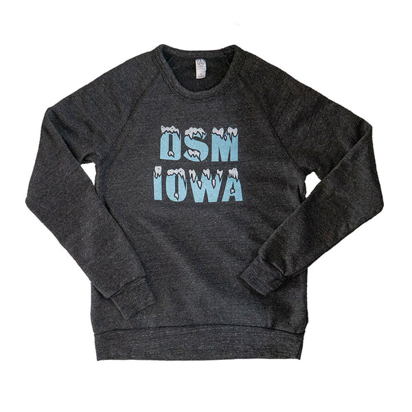 DSM IA Snow and Ice Crewneck Sweatshirt