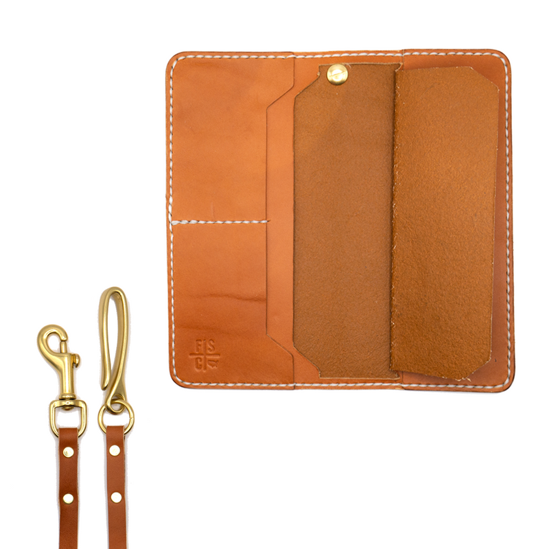Leather Trucker Wallet – Fontenelle Supply Co. Leather Trucker Wallet – Fontenelle Supply Co.